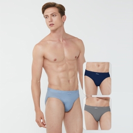 남성 베이직 면스판 브리프 3매입